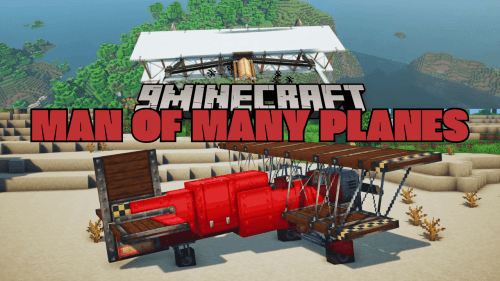 Man of Many Planes Mod (1.20.1, 1.19.2) – Two New Aircrafts Thumbnail