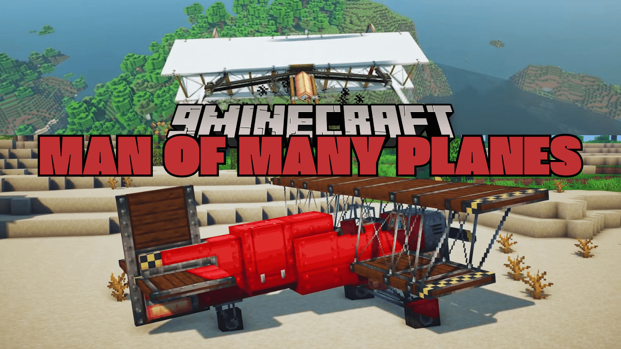 Man of Many Planes Mod (1.20.1, 1.19.2) - Two New Aircrafts 1