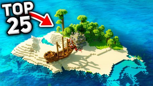 Top 25 Best Survival Island Seeds For Minecraft (1.19.4, 1.20.4) – Bedrock Edition Thumbnail
