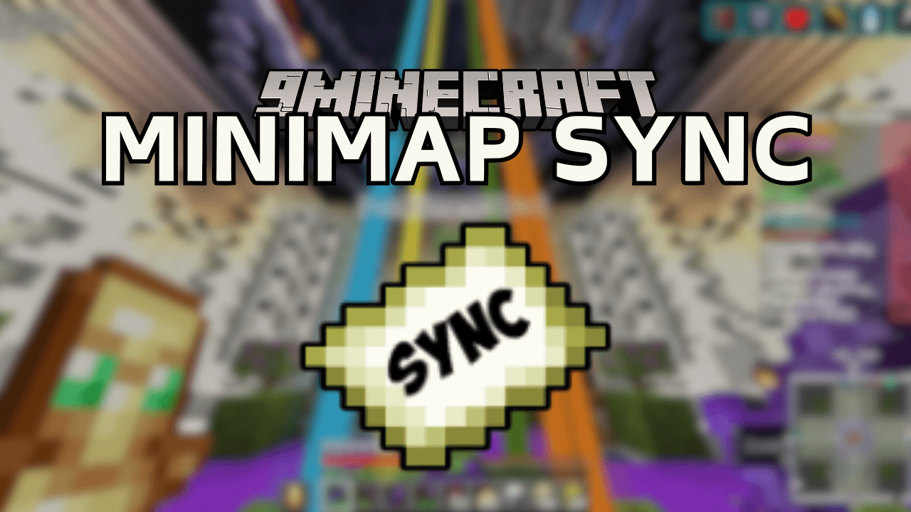 Minimap Sync Mod (1.20.4, 1.19.2) - Synchronize Minimap Waypoints 1