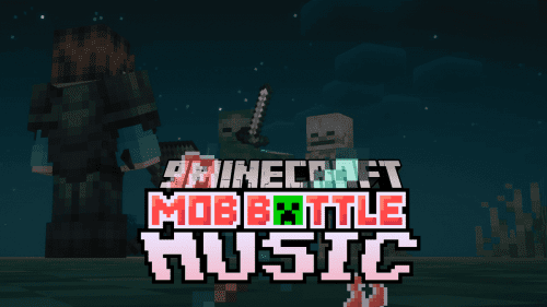 Mob Battle Music Mod (1.20.1, 1.19.2) – Three New Music Tracks Thumbnail