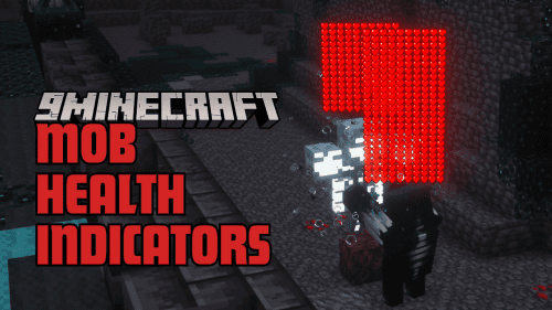 Mob Health Indicators Mod (1.21.1, 1.20.4) – Health Bars Above Mobs Thumbnail