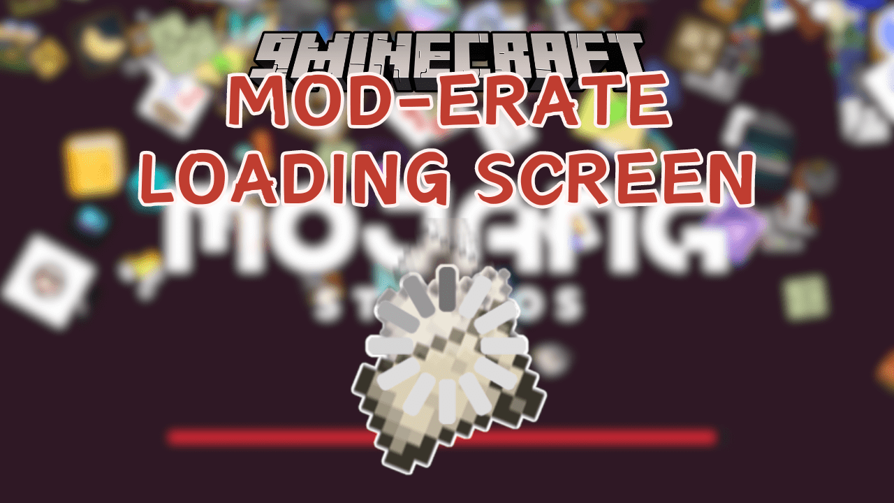 Mod-erate Loading Screen Mod (1.20.4, 1.19.2) - Loading Screen with Falling Mod Icons 1