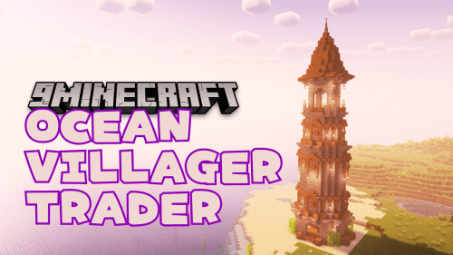 Ocean Villager Trader Mod (1.20.1) – Custom Trades and Treasures Thumbnail