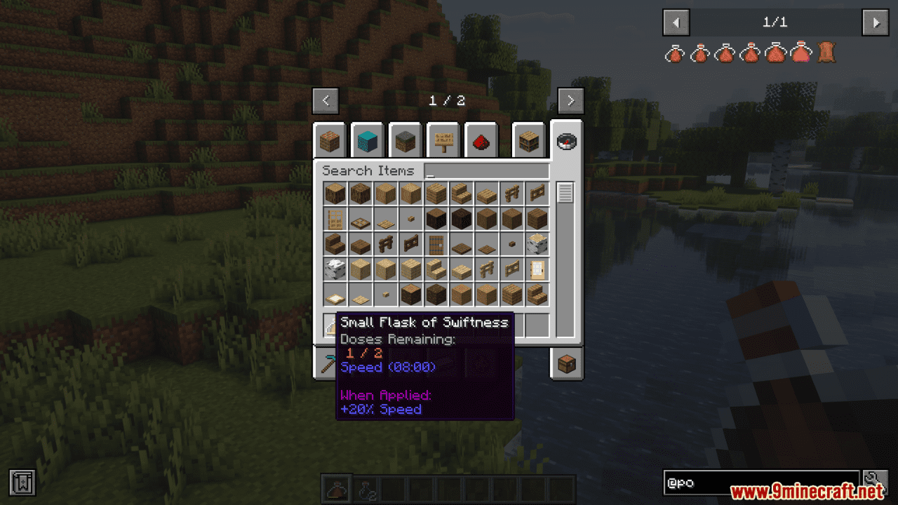 Potion Flasks Mod (1.20.4, 1.20.1) - Store Multiple Doses of a Single Potion Type 2