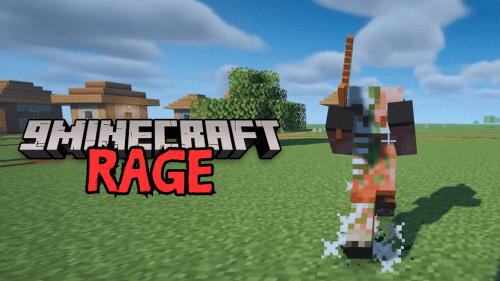 Rage Mod (1.20.1, 1.19.2) – New Mechanic to Entities, Enhancing Combat Dynamics Thumbnail