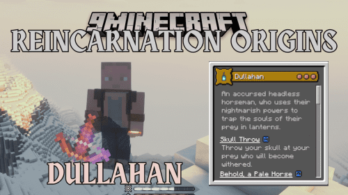 Reincarnation Origins: Dullahan Mod (1.20.4, 1.19.2) – The Ultimate Hunter of The Night Thumbnail