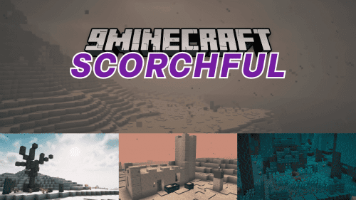 Scorchful Mod (1.20.1) – Heatstroke, Causing weakness, Hunger, and Mining Fatigue Thumbnail