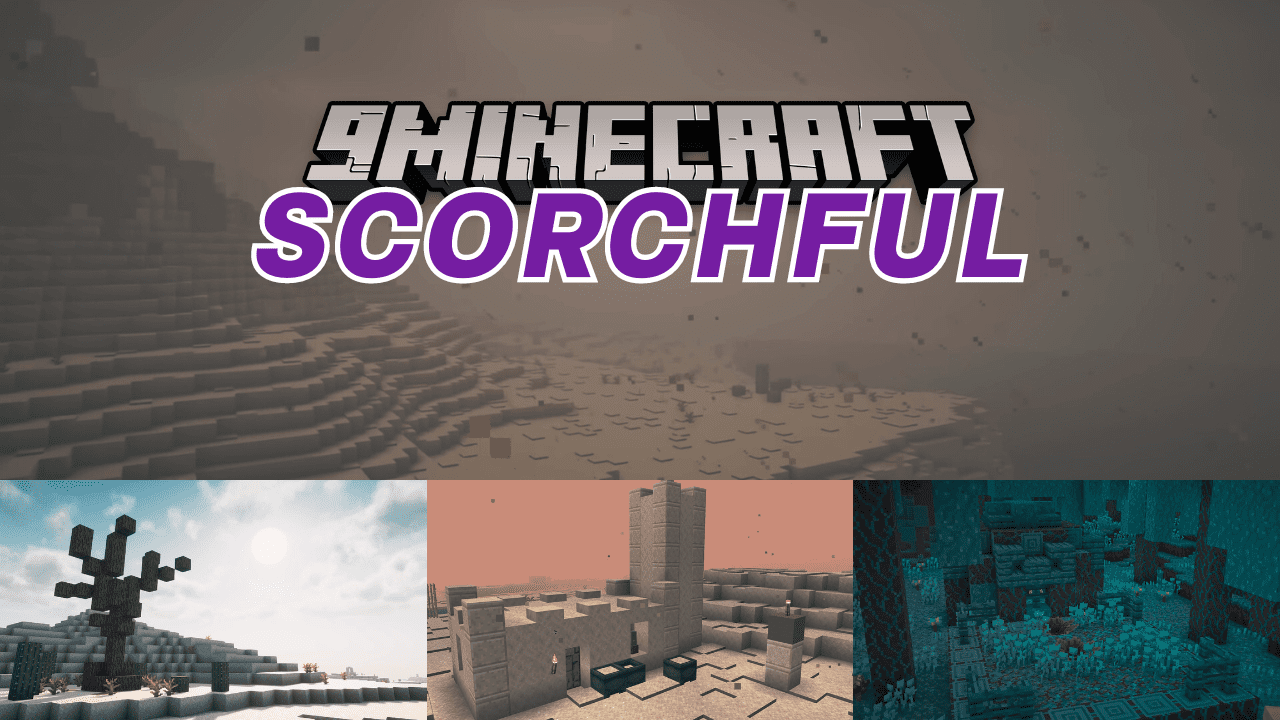 Scorchful Mod (1.21.1, 1.20.1) - Heatstroke, Causing weakness, Hunger, and Mining Fatigue 1