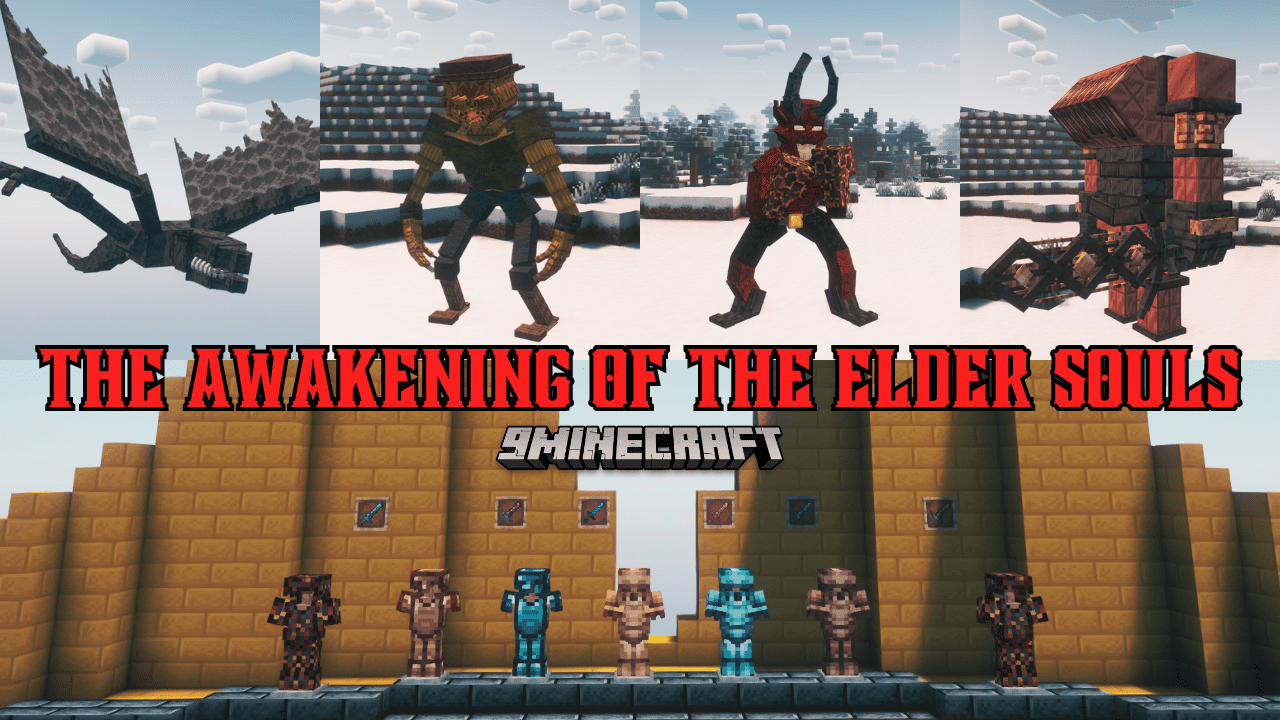 The Awakening of the Elder Souls Mod (1.20.1) - New Monsters and Bosses 1