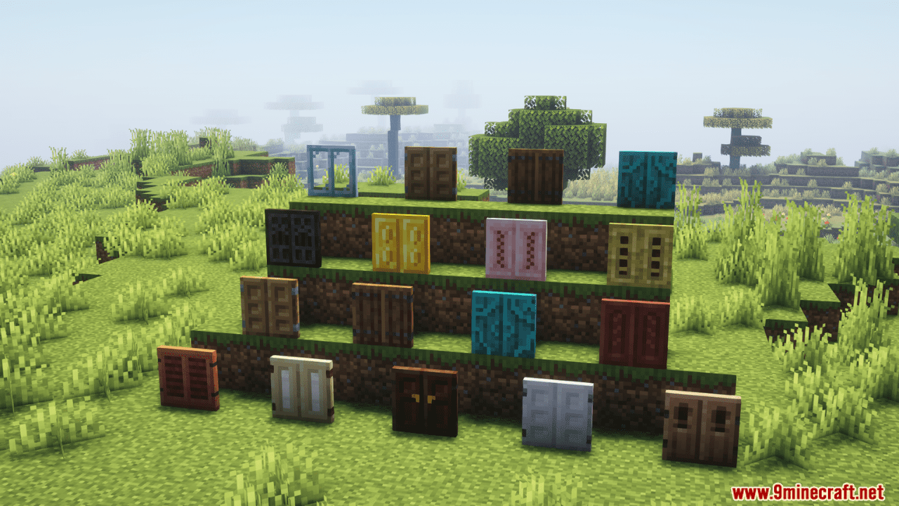 The New Shutters Mod (1.20.4, 1.20.1) - New Decoration Block Variant 7