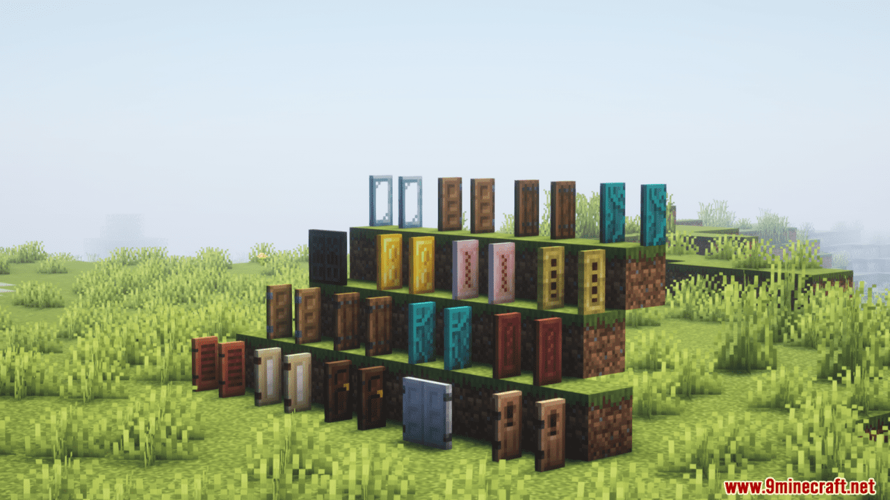 The New Shutters Mod (1.20.4, 1.20.1) - New Decoration Block Variant 6