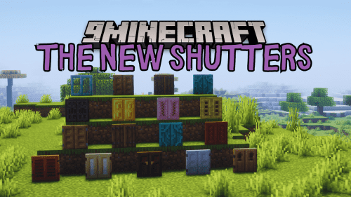 The New Shutters Mod (1.20.4, 1.20.1) – New Decoration Block Variant Thumbnail