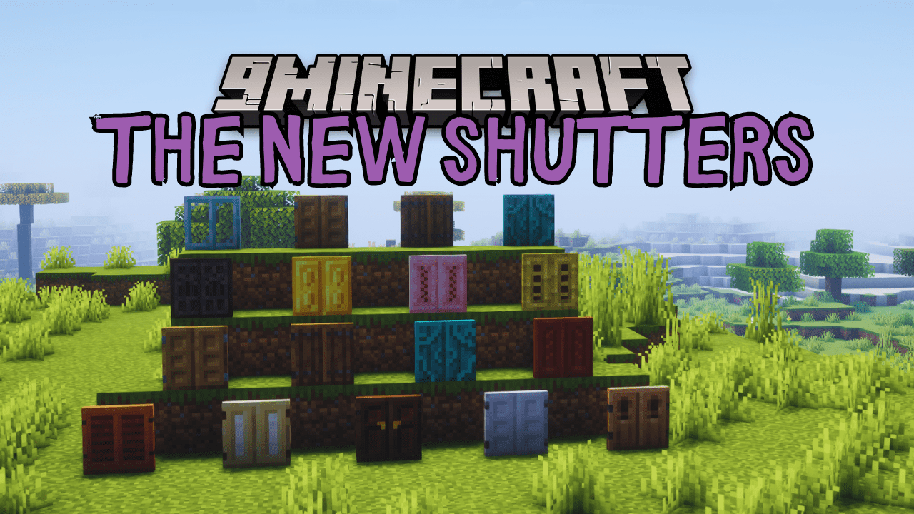 The New Shutters Mod (1.20.4, 1.20.1) - New Decoration Block Variant 1