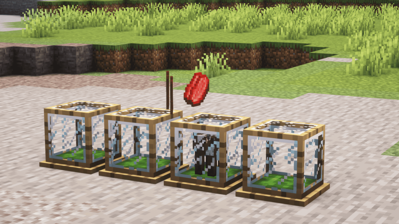 Tiny Mob Farm Remastered Mod (1.20.4, 1.20.1) - Single-block Size Mob Farms 8