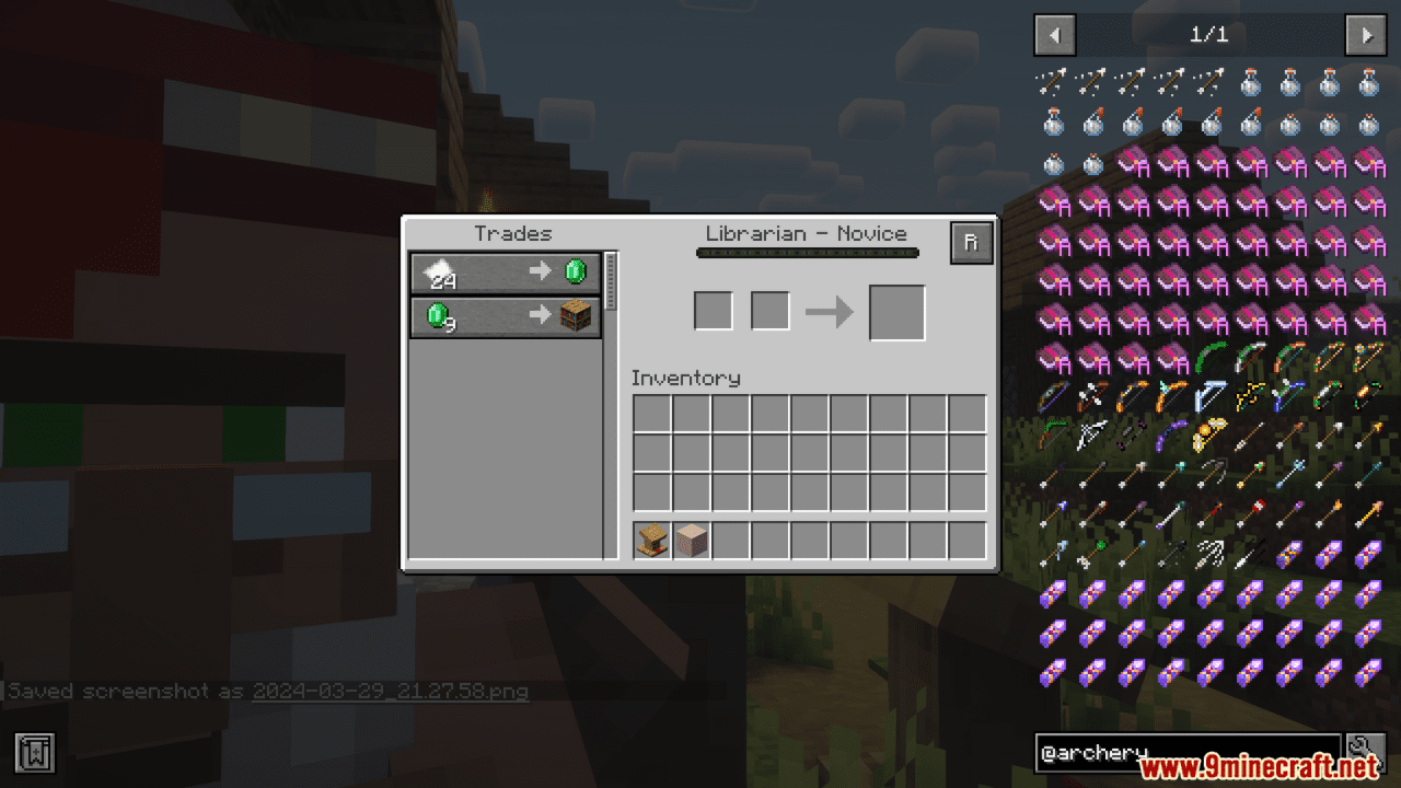 Trade Refresh Mod (1.20.1, 1.19.2) - Refresh Button in The Trading Menu 5