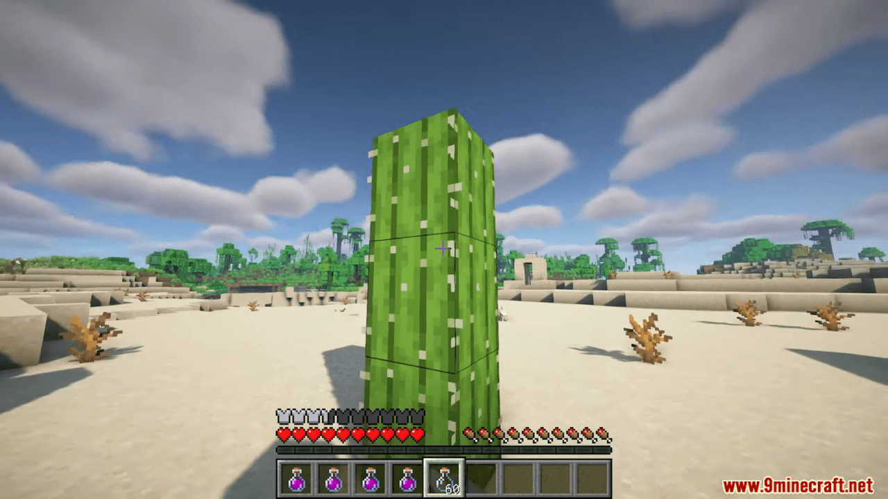 Water from Cactus Mod (1.20.1, 1.19.2) - Desert Survival Scenarios 3