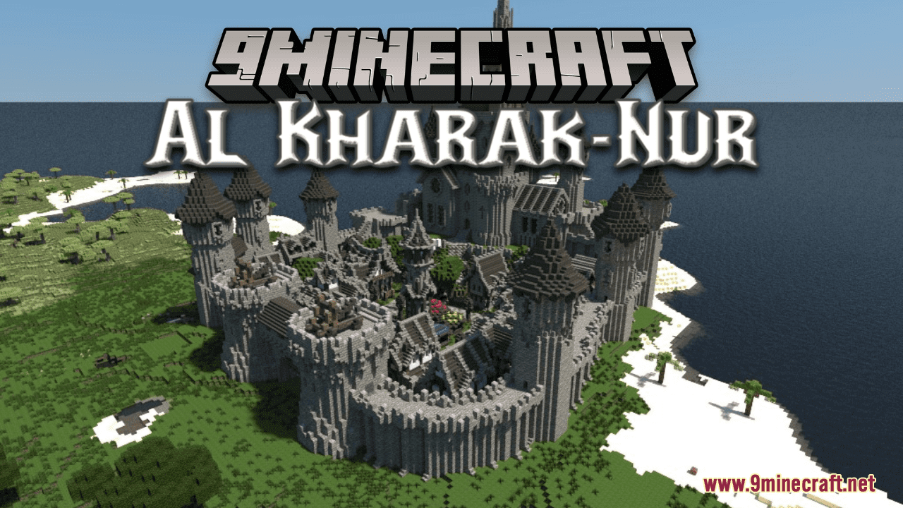 Al Kharak-Nur Map (1.21.1, 1.20.1) - Medieval Castle 1