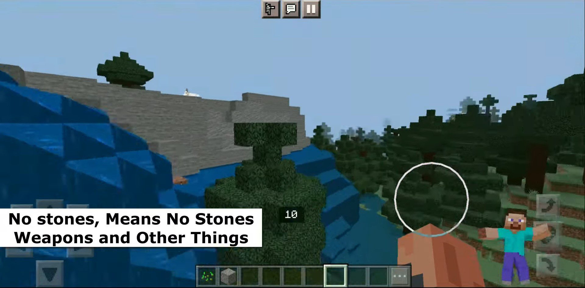 All Stone is Water Addon (1.20) - MCPE/Bedrock Mod 5