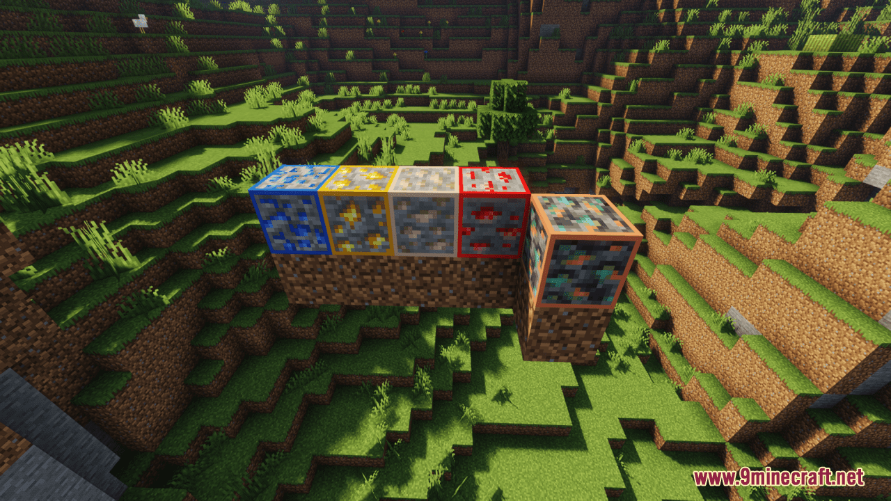 Alloy's Visible Ores Resource Pack (1.20.6, 1.20.1) - Texture Pack 4