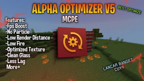 Alpha’s Optimizer Client (1.21, 1.20) – New OptiFine for MCPE/Bedrock Thumbnail