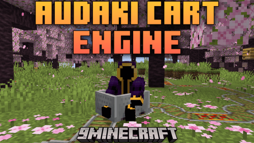 Audaki Cart Engine Mod (1.21.1, 1.20.1) – Speed And Precision, Enhance Rail Travel Thumbnail