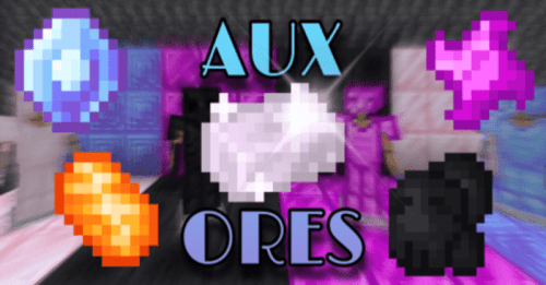 Aux Ores Addon (1.20) – MCPE/Bedrock Mod Thumbnail