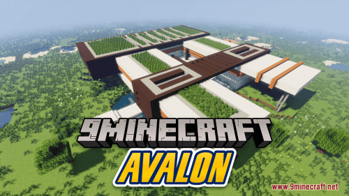 Avalon Map (1.21.1, 1.20.1) – Modern Contemporary Home Thumbnail