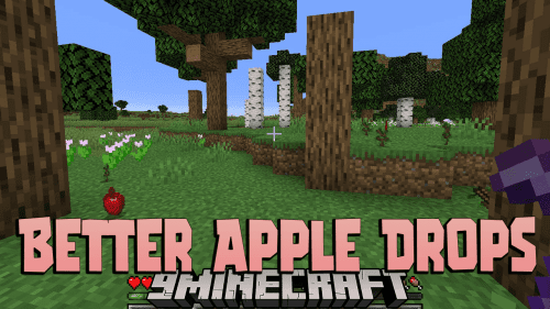 Better Apple Drops Data Pack (1.20.4, 1.19.4) – Experience The Joy Of A Plentiful Harvest! Thumbnail