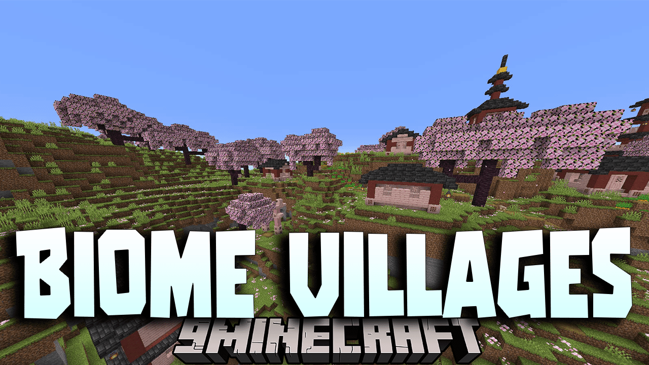 Biome Villages Data Pack (1.20.5, 1.19.4) - Experience The Vibrant Tapestry Of Village Life! 1