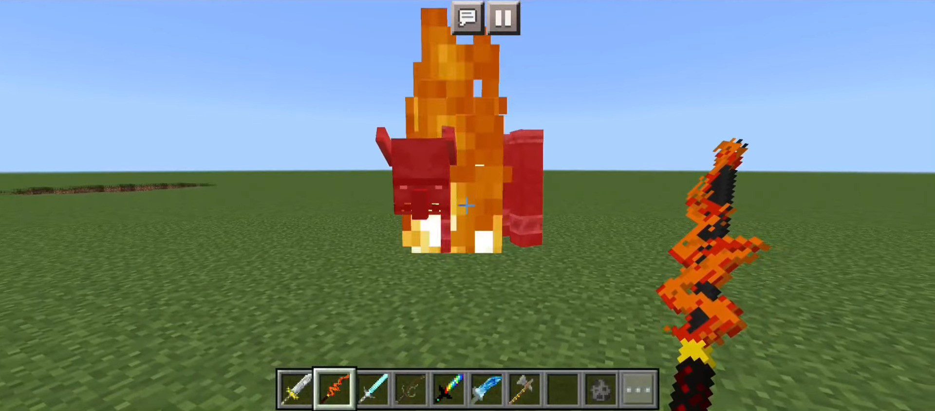 Blaze Magic Addon (1.20) - MCPE/Bedrock Mod 13