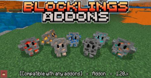Blocklings Addon (1.20) – MCPE/Bedrock Mod Thumbnail