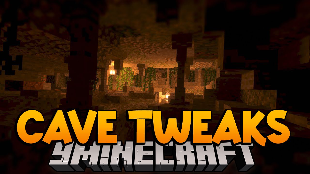 Cave Tweaks Mod (1.18.1) - Fully Configurable with Huge Cave Lakes 1