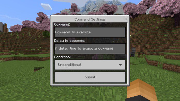 Chat Command Creator Addon (1.20) - MCPE/Bedrock Mod 4