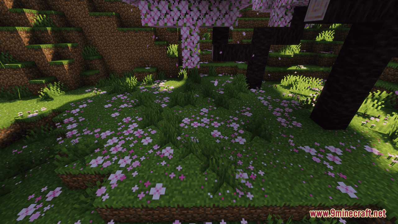 Cherry Grass Resource Pack (1.20.6, 1.20.1) - Texture Pack 10