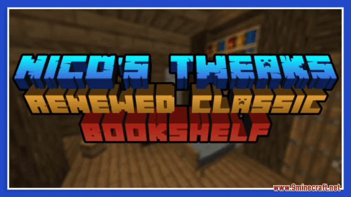 Classic Bookshelf Renewed Resource Pack (1.20.6, 1.20.1) – Texture Pack Thumbnail