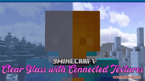 Clear Glass With Connected Textures Resource Pack (1.21, 1.20.1) – Texture Pack Thumbnail