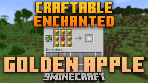 Craftable Enchanted Golden Apple Mod (1.21, 1.20.1) – Return To Classic Crafting, Reintroducing Notch Apples Thumbnail