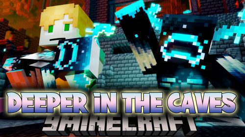 Deeper in The Caves Mod (1.18.2, 1.16.5) – The Scariest Cow Ever Thumbnail