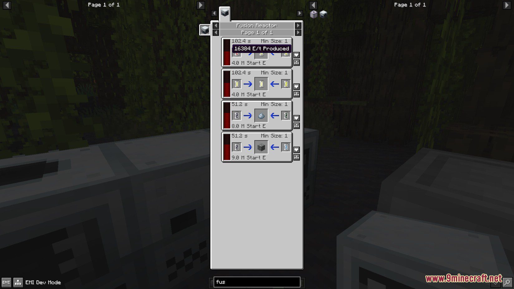 EMI Addon Extra Mod Integrations Mod (1.20.1, 1.19.4) - Viewing Listed Mods' Recipes 3