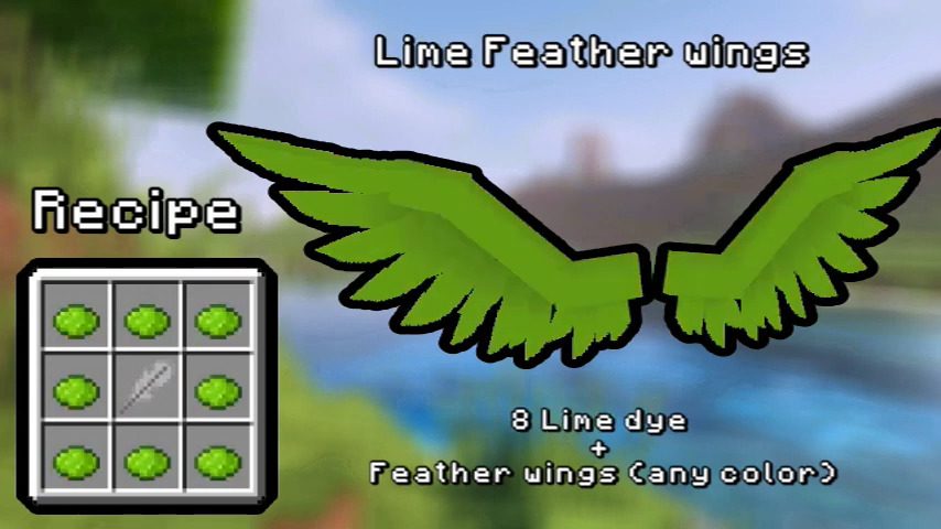 Equippable Wings Addon (1.20) - MCPE/Bedrock Mod 20