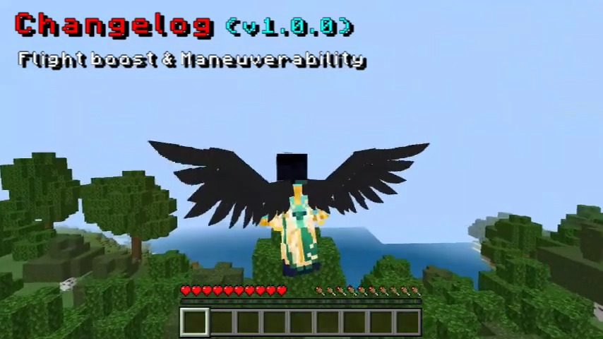 Equippable Wings Addon (1.20) - MCPE/Bedrock Mod 7