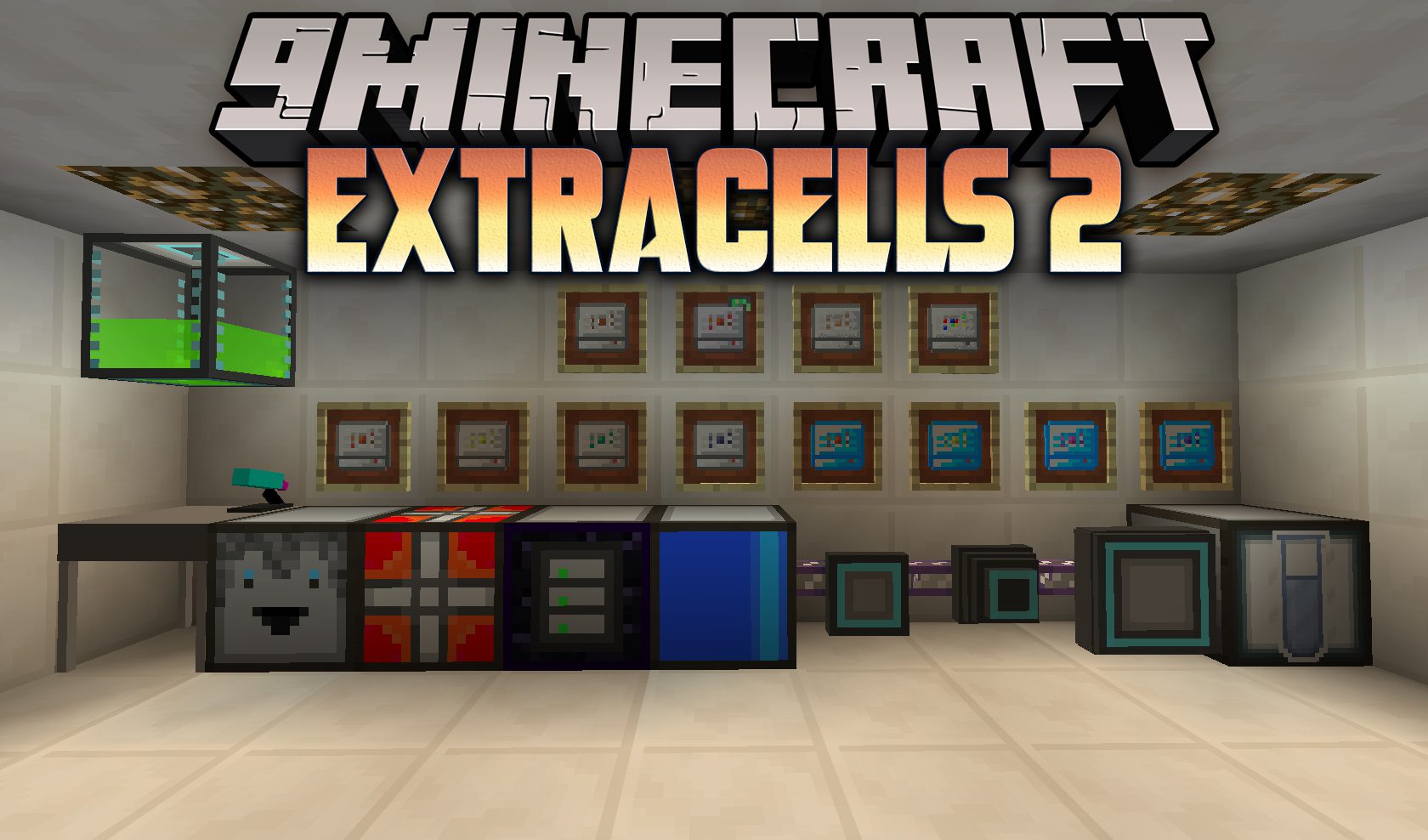 ExtraCells 2 Mod (1.12.2, 1.7.10) - Applied Energistics 2 Addon 1