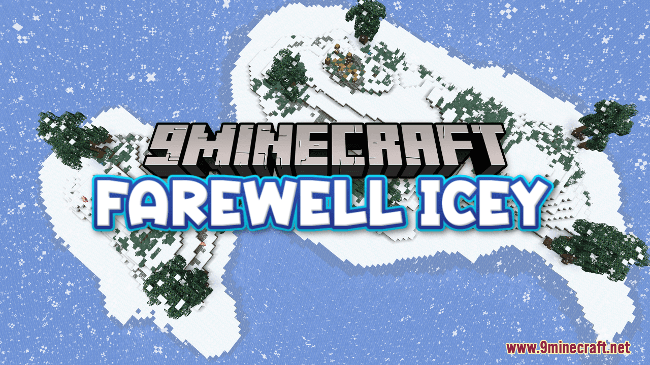 Farewell Icey Map (1.21.1, 1.20.1) - Winter Version 1