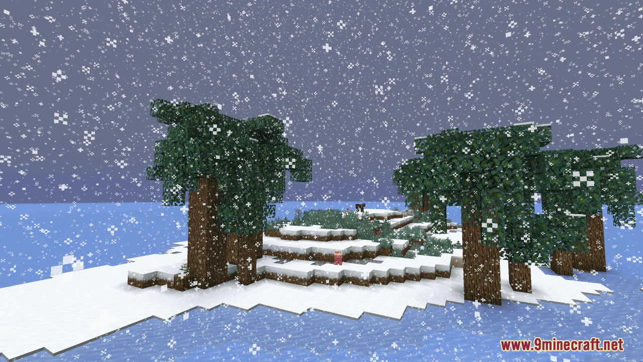 Farewell Icey Map (1.21.1, 1.20.1) - Winter Version 5