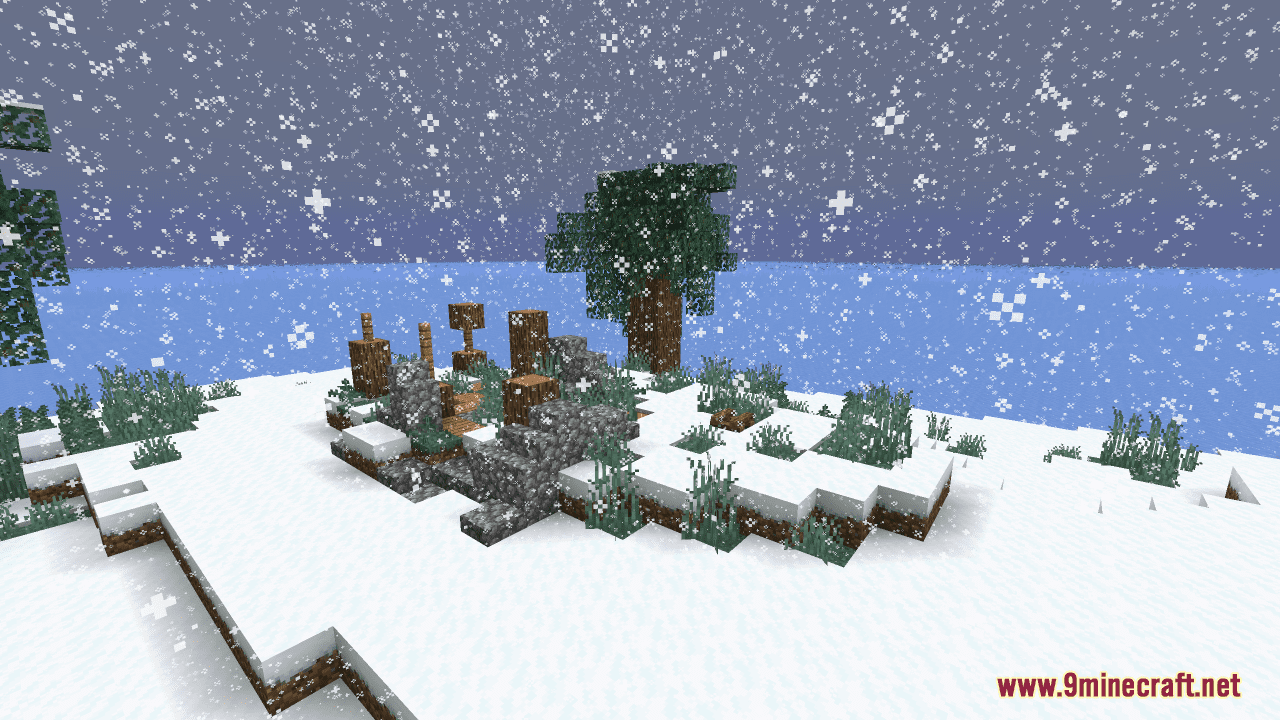 Farewell Icey Map (1.21.1, 1.20.1) - Winter Version 7