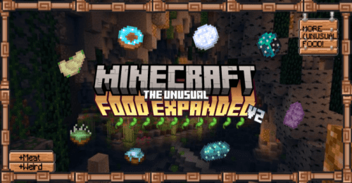 Food Expanded V3 Addon (1.20) – MCPE/Bedrock Mod Thumbnail