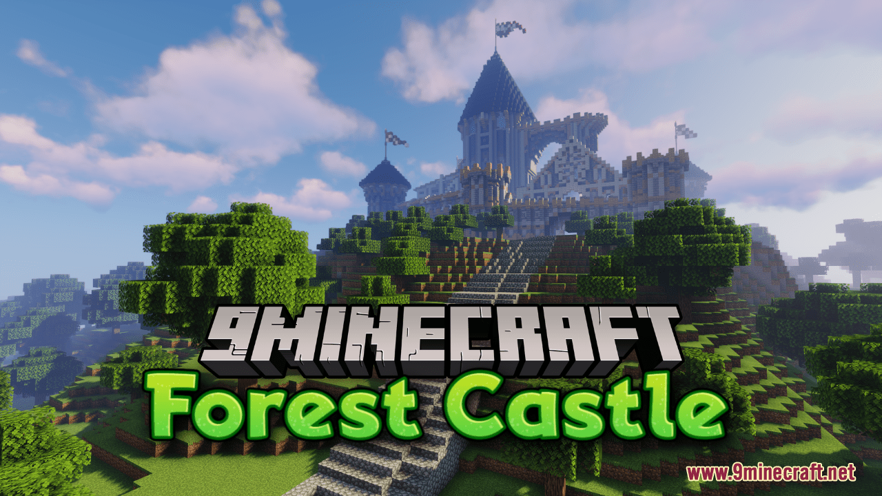 Forest Castle Map (1.21.1, 1.20.1) - Great Creation 1