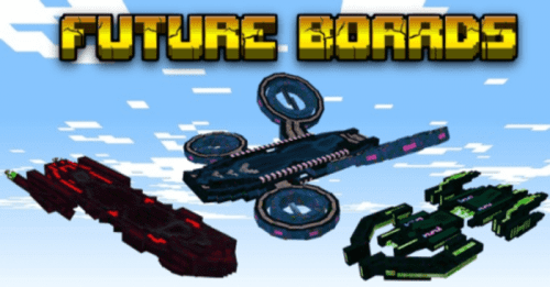 Future Boards Addon (1.20) – MCPE/Bedrock Mod Thumbnail