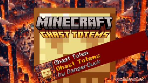Ghast Totems Resource Pack (1.20.6, 1.20.1) – Texture Pack Thumbnail